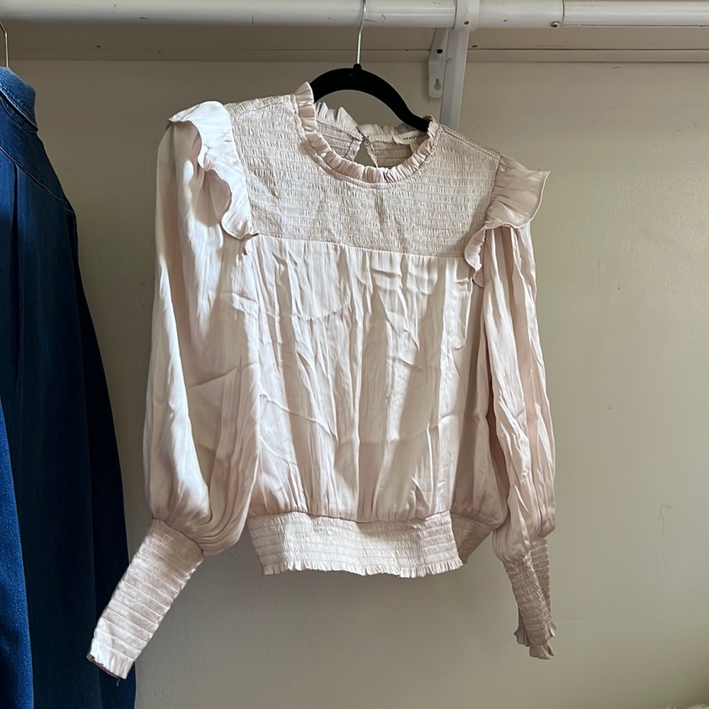 Rushed Silk blouse